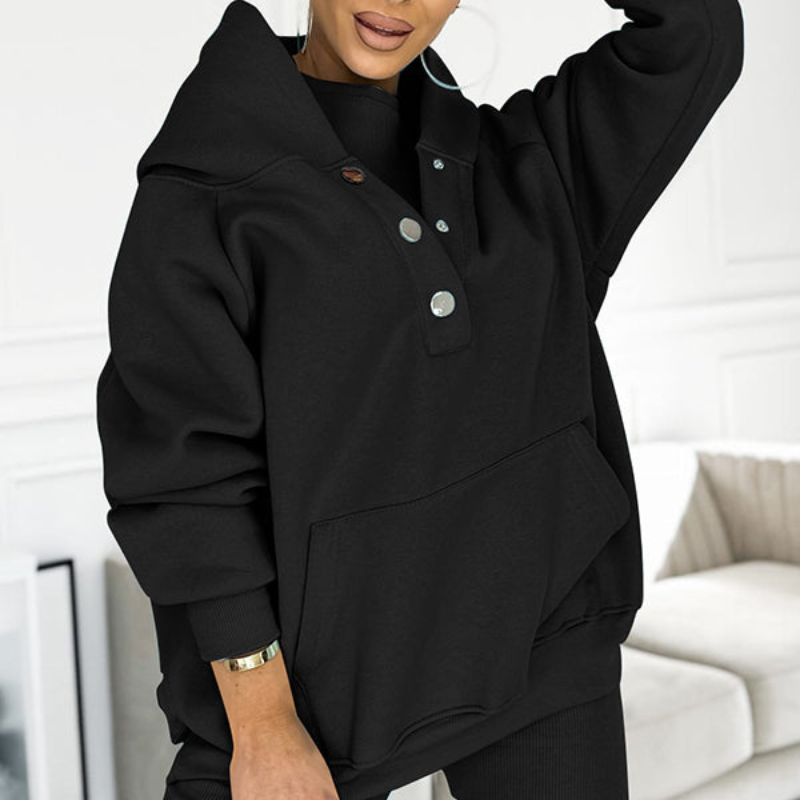 Casual Comfort Sweatshirt Suit-My Comfy Blouse