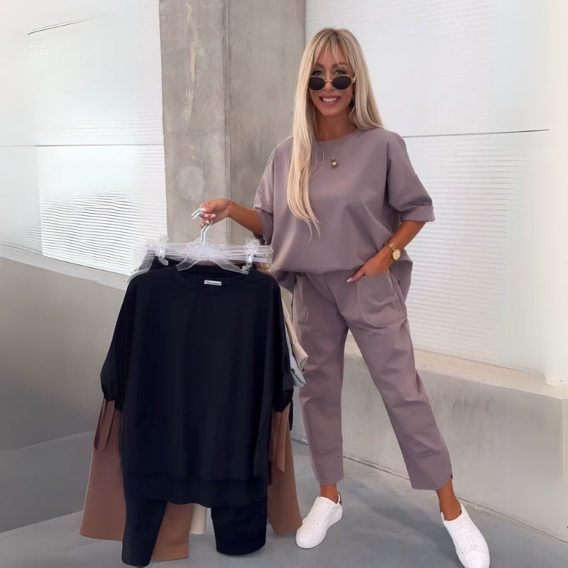 Casual Wear Coordinated Tracksuit-My Comfy Blouse