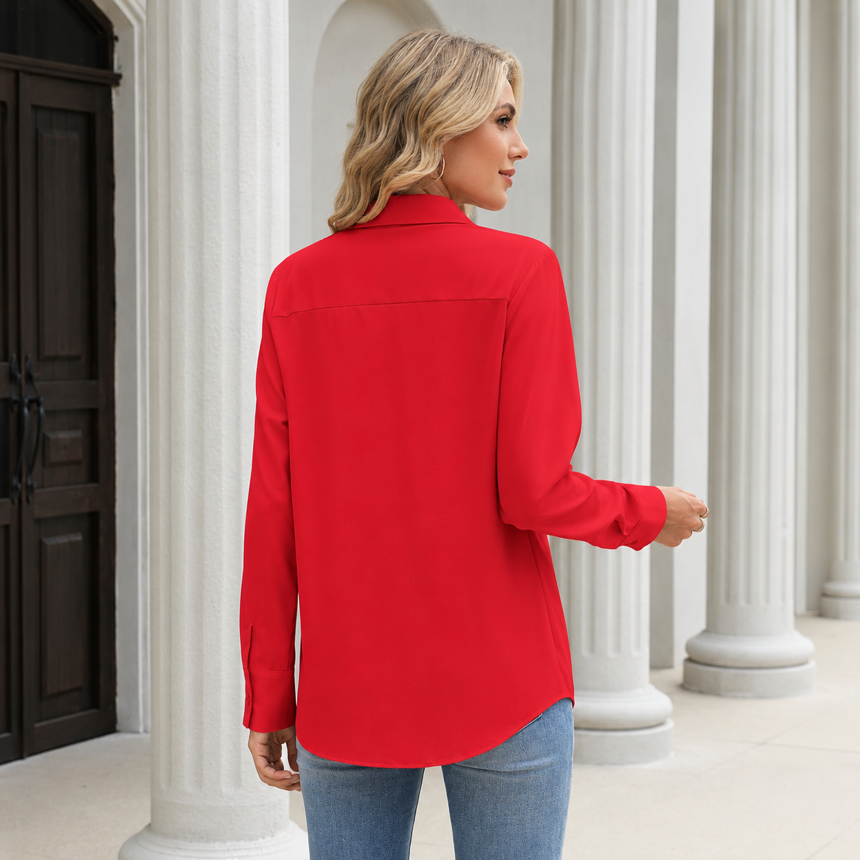 Casual Button Down Top For Everyday Outfits For Women