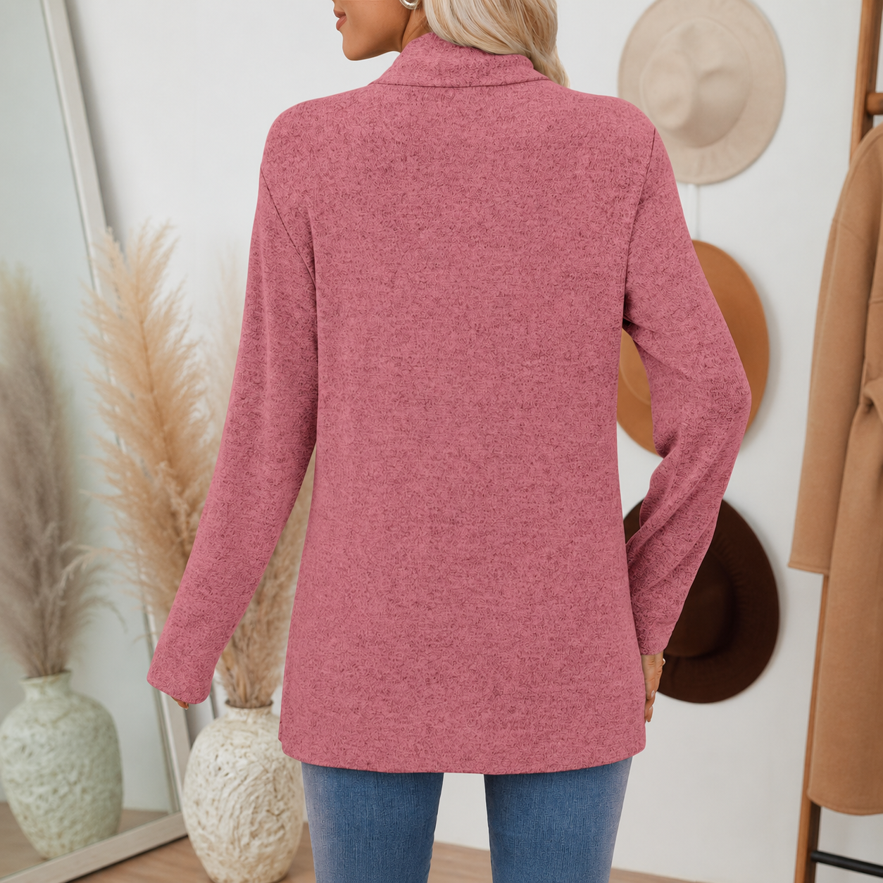 Casual Long Cardigan Lightweight Sweater For Women