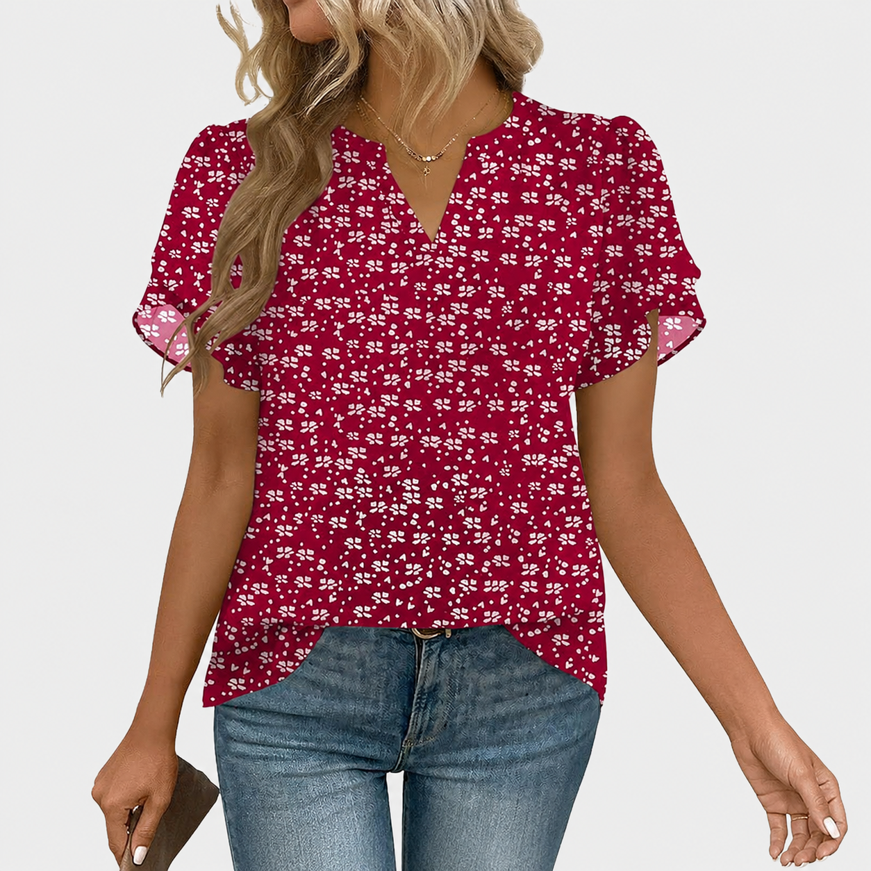 Casual Short Sleeve Shirts For Women