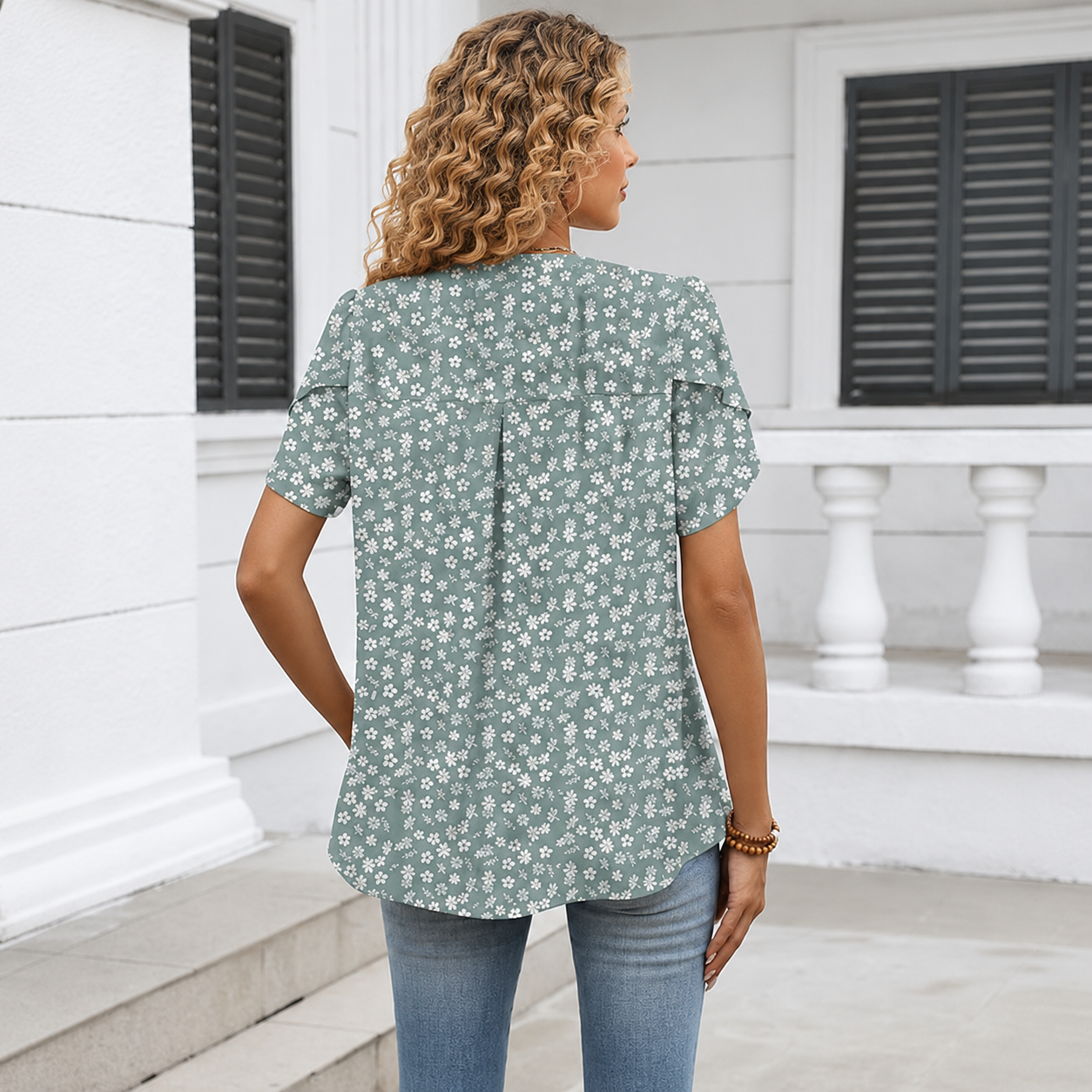Casual Short Sleeve Shirts For Women