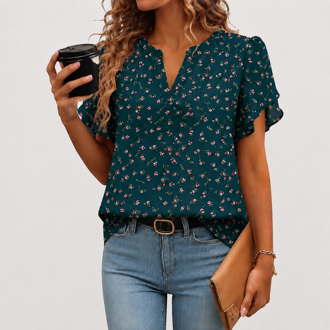 Casual Short Sleeve Shirts For Women