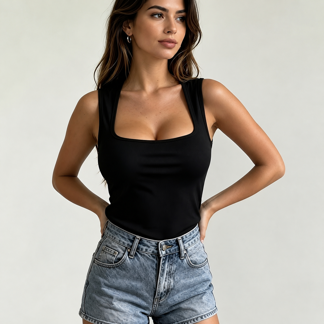 Slim Minimalist Sleeveless Casual Summer Vest For Women