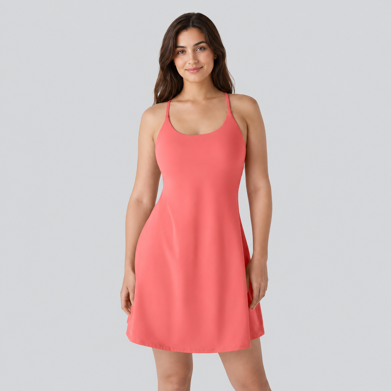 Backless Active Dress-Easy Peezy Edition