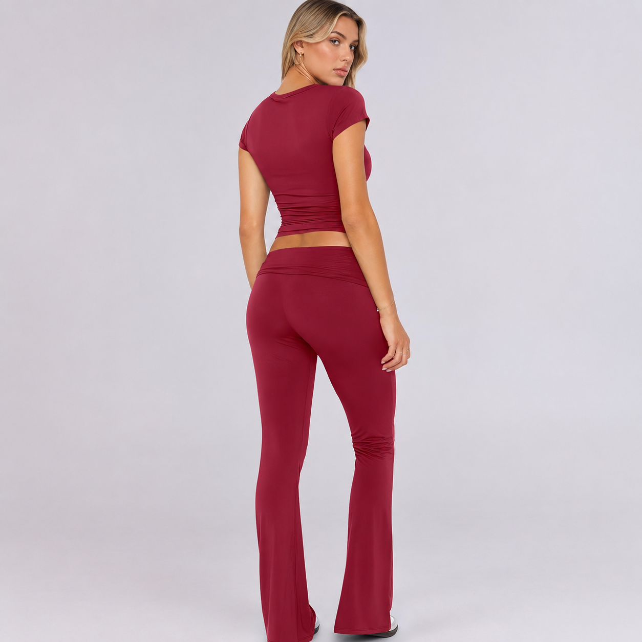 2 Piece Yoga Workout Matching Outfit Set For Women