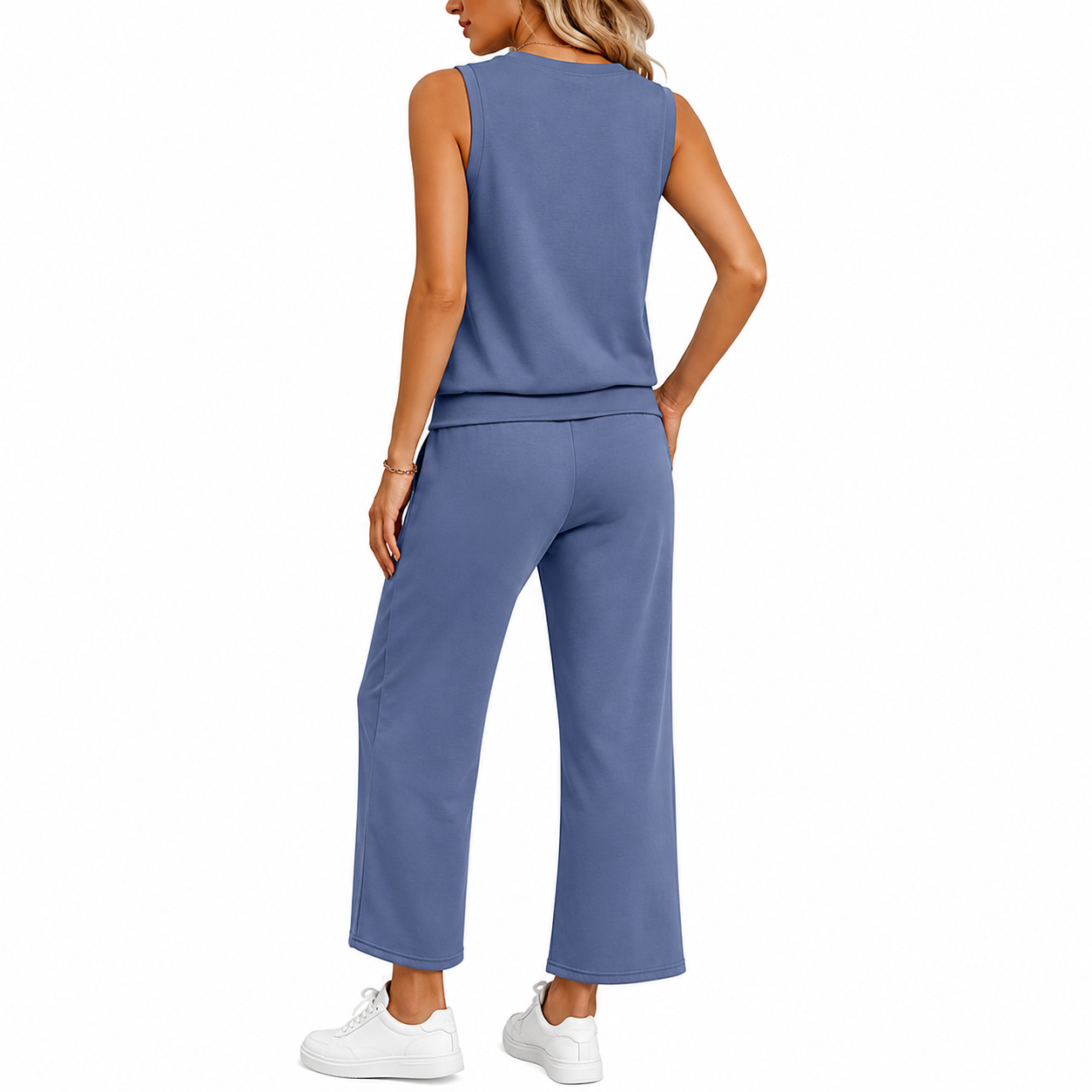  Casual Vacation Two Piece Matching Outfit Set
