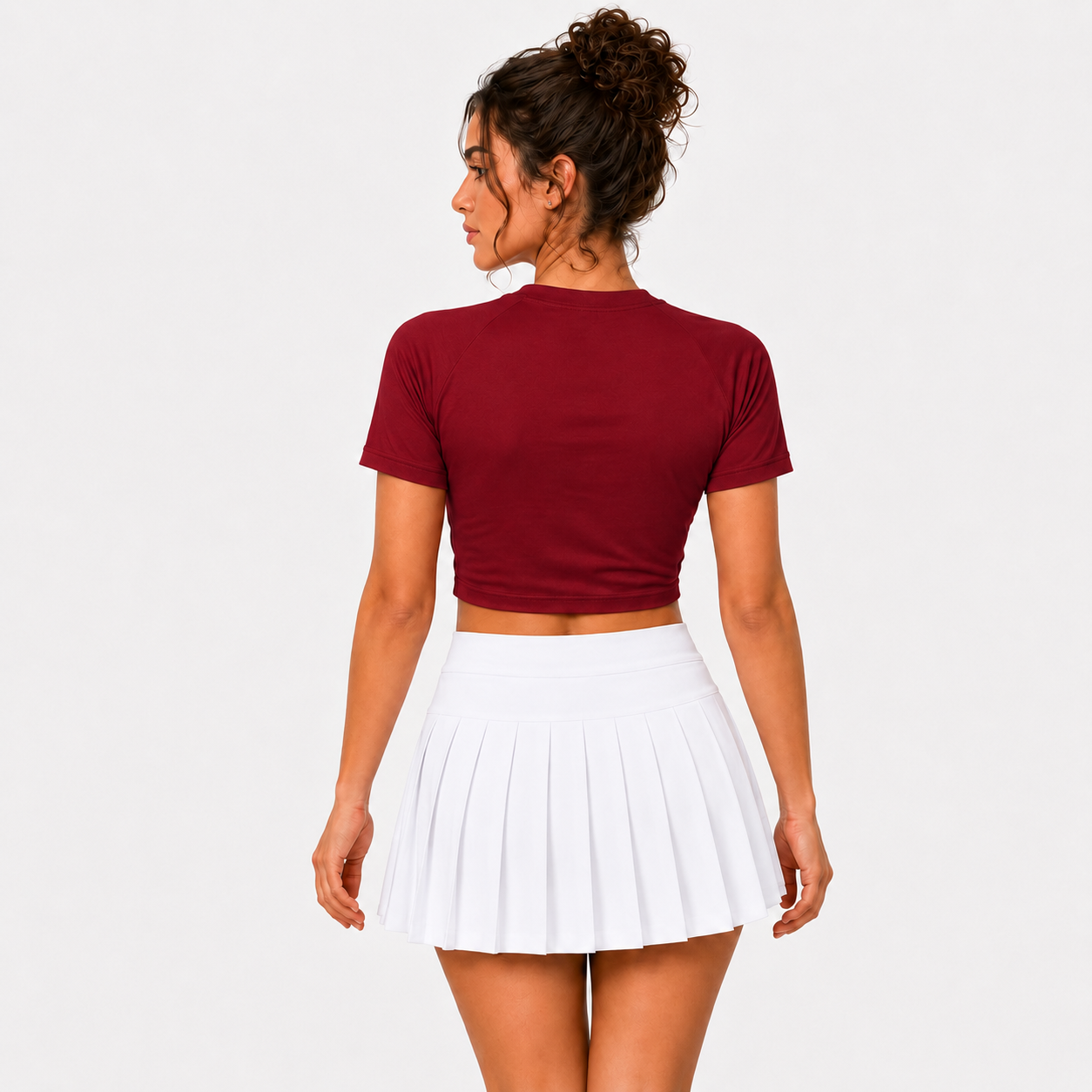 Arizona Diamondbacks Baseball Team Printed Two Piece Top And Skirt Set For Women