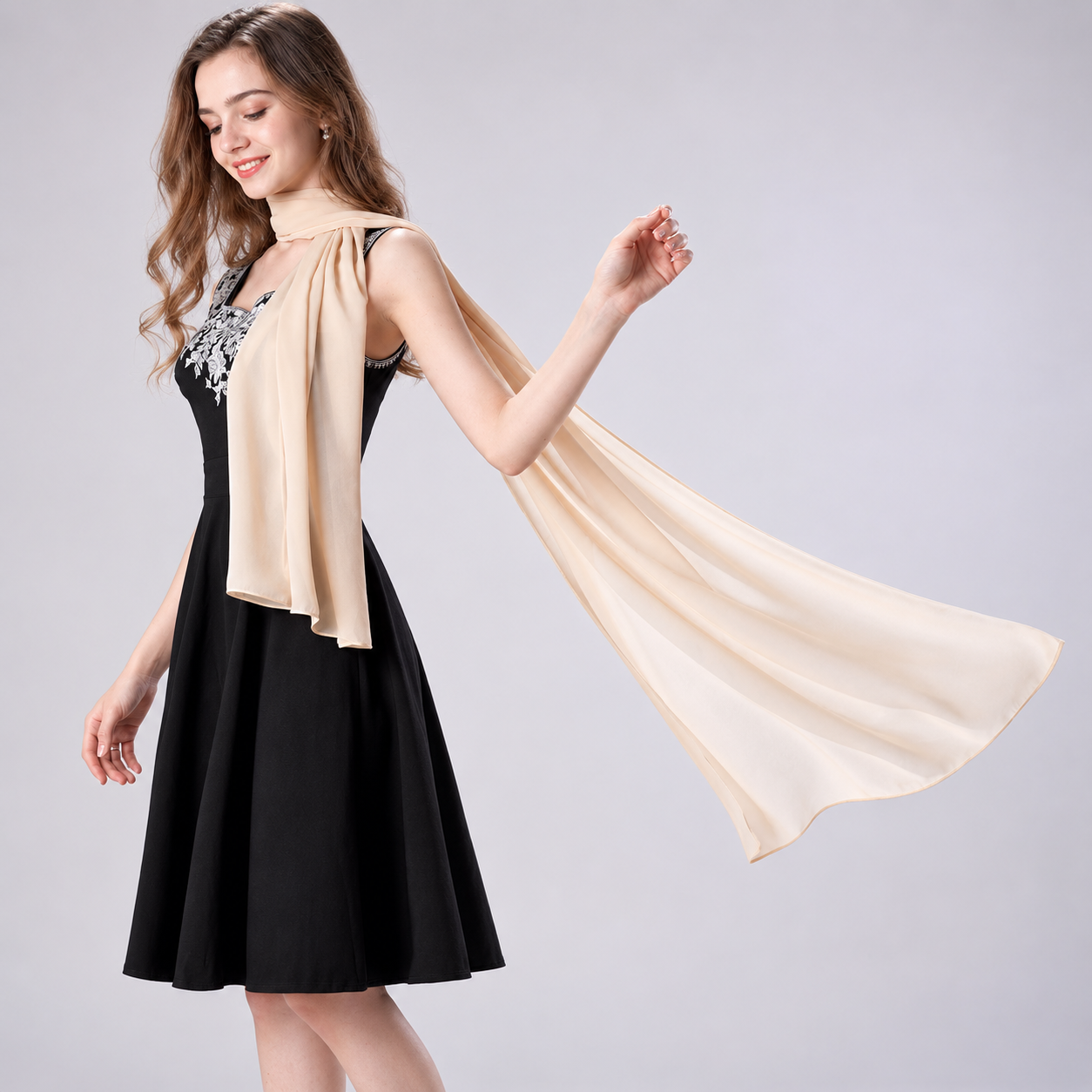 Sheer Scarfs Shawl For Women