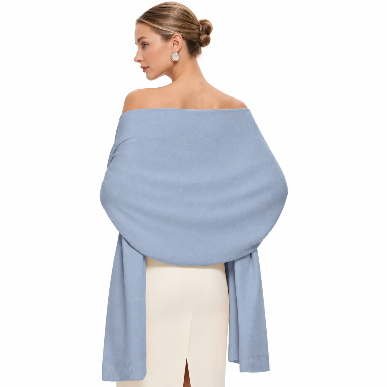 Casual Large Pashmina Bridal Shawl Wrap For Women