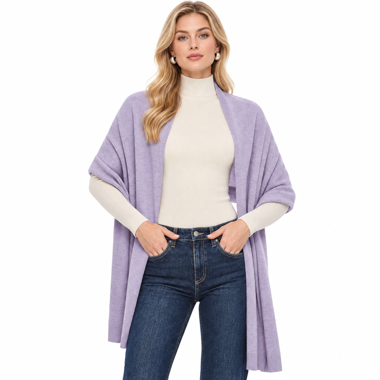 Casual Large Pashmina Bridal Shawl Wrap For Women
