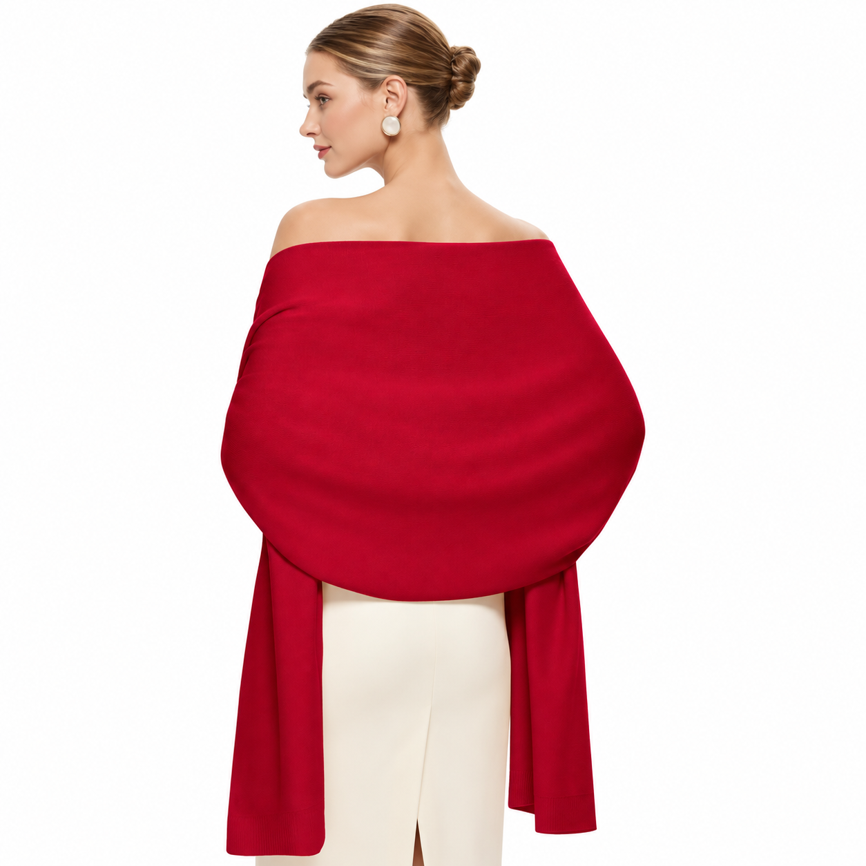 Casual Large Pashmina Bridal Shawl Wrap For Women