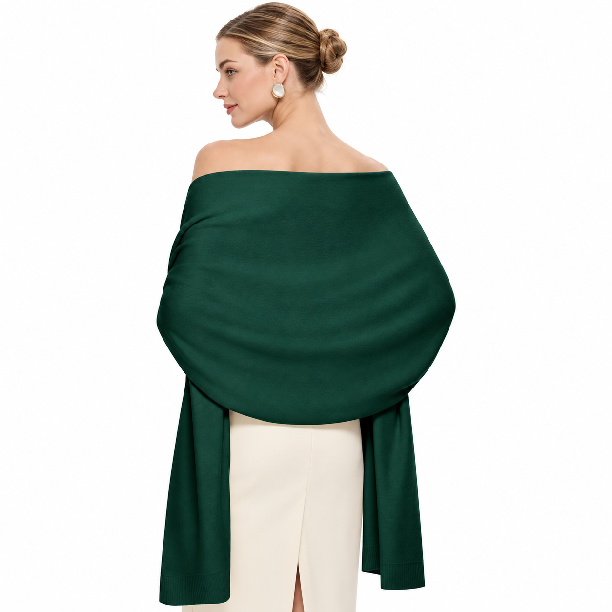 Casual Large Pashmina Bridal Shawl Wrap For Women