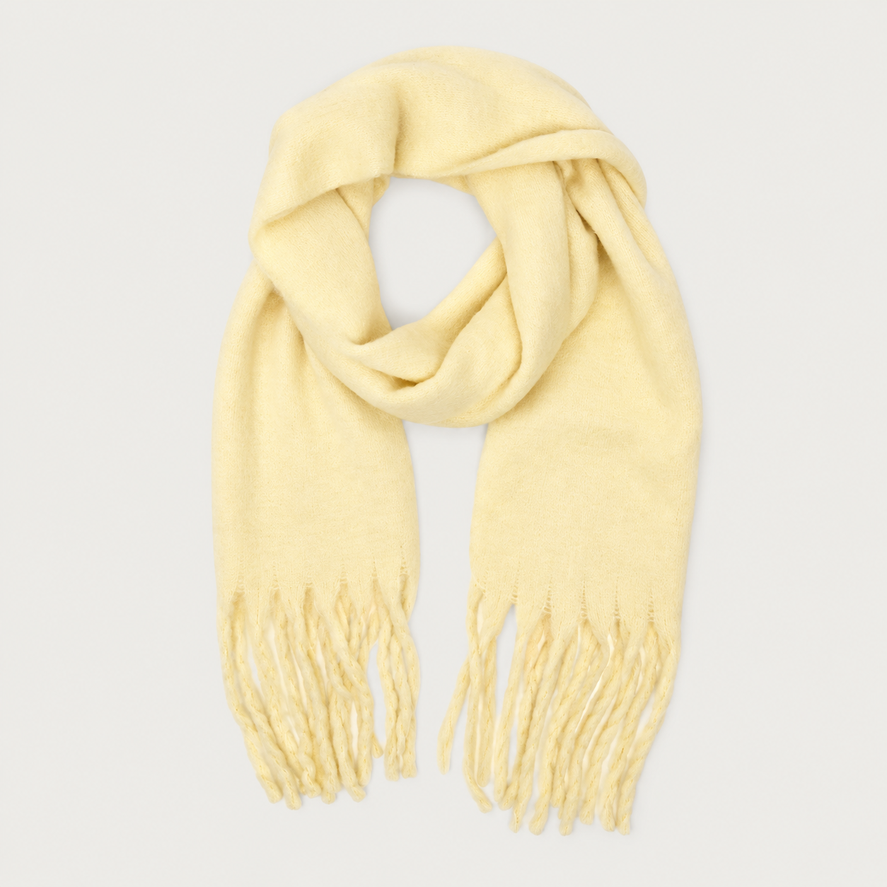 Fringe Hem Vintage Everyday Scarf For Women