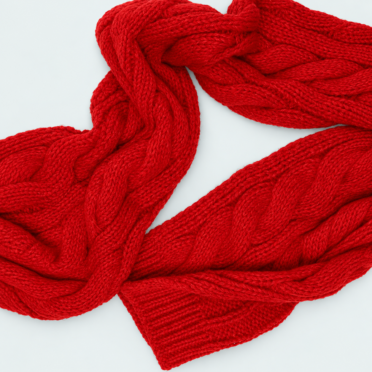 Cable Knit Vintage Everyday Scarf For Women
