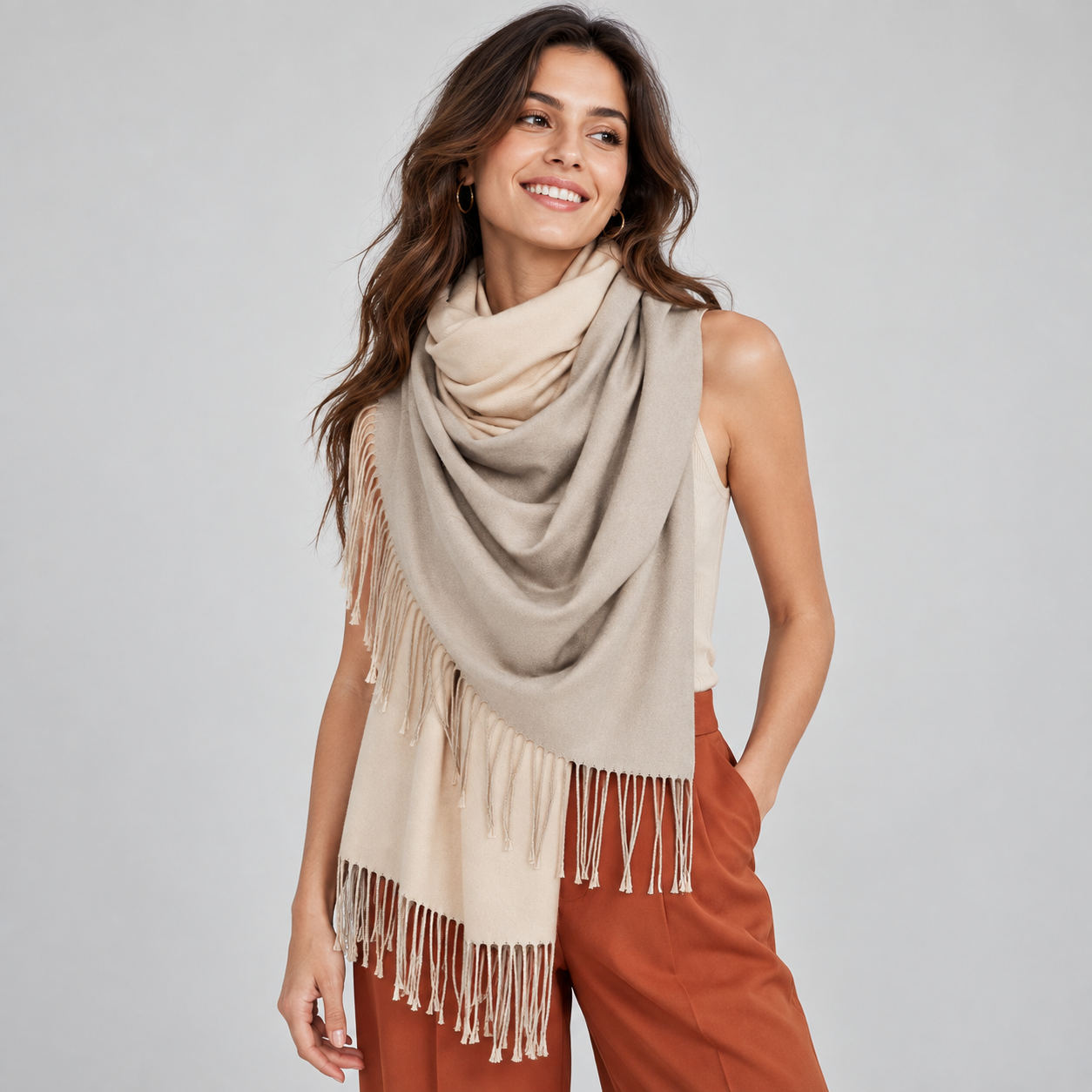 Casual Winter Scarf Shawl Wrap For Women