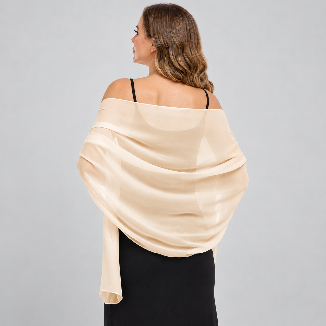 Sheer Shawl Scrafs Wrap For Women