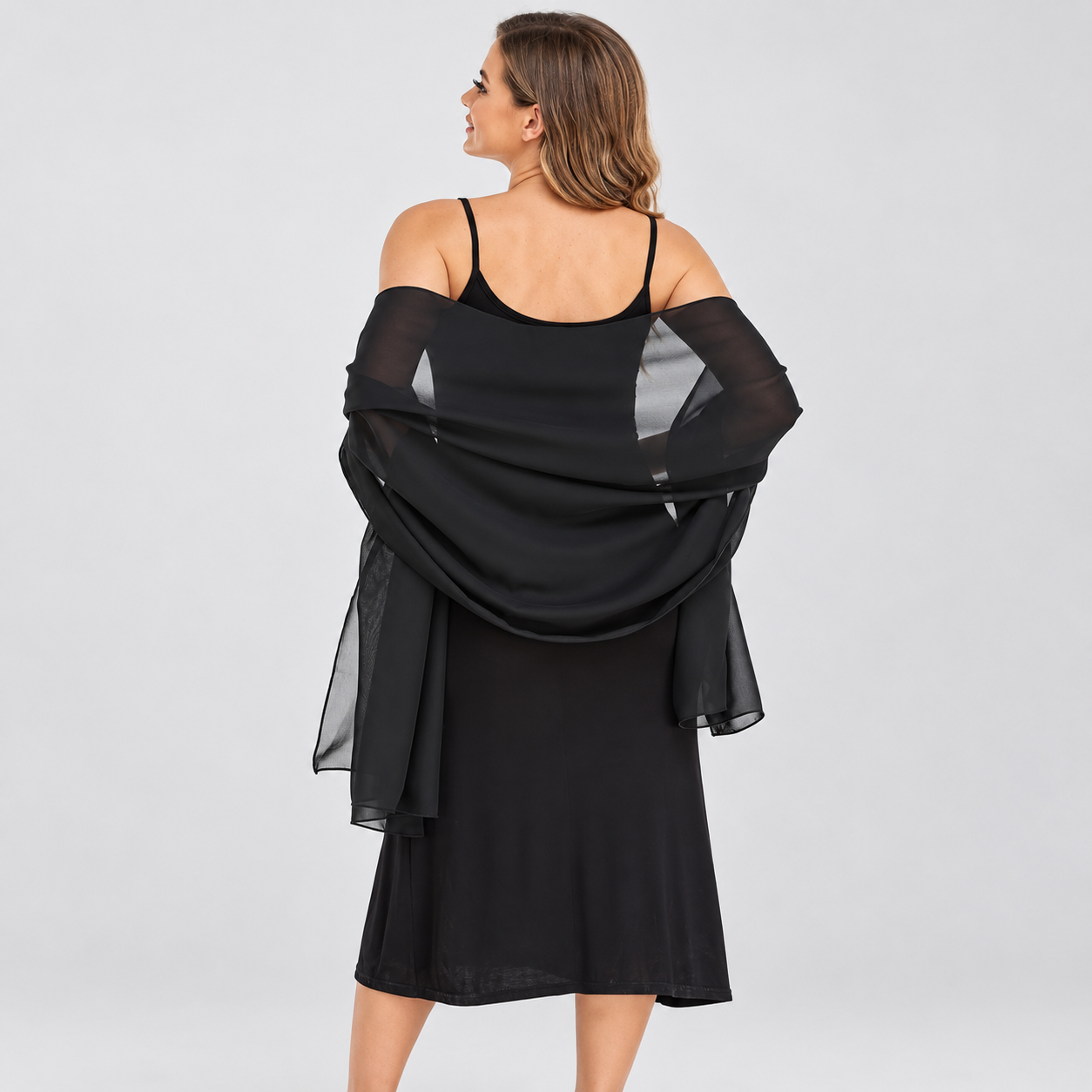 Sheer Shawl Scrafs Wrap For Women