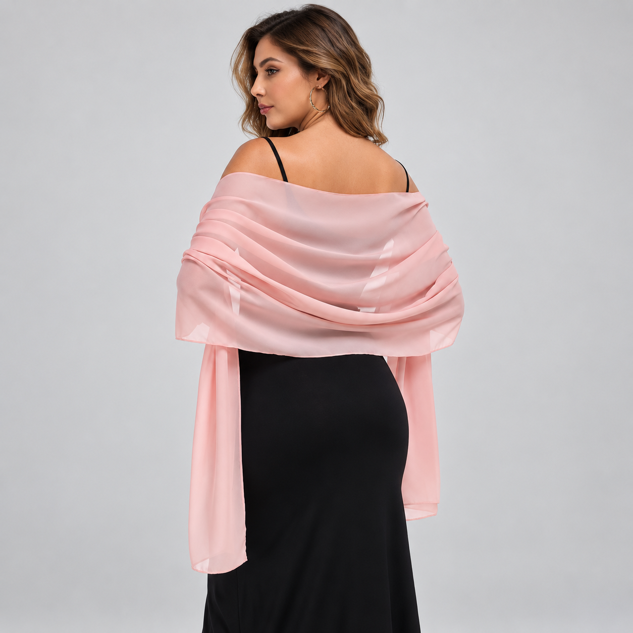 Sheer Shawl Scrafs Wrap For Women