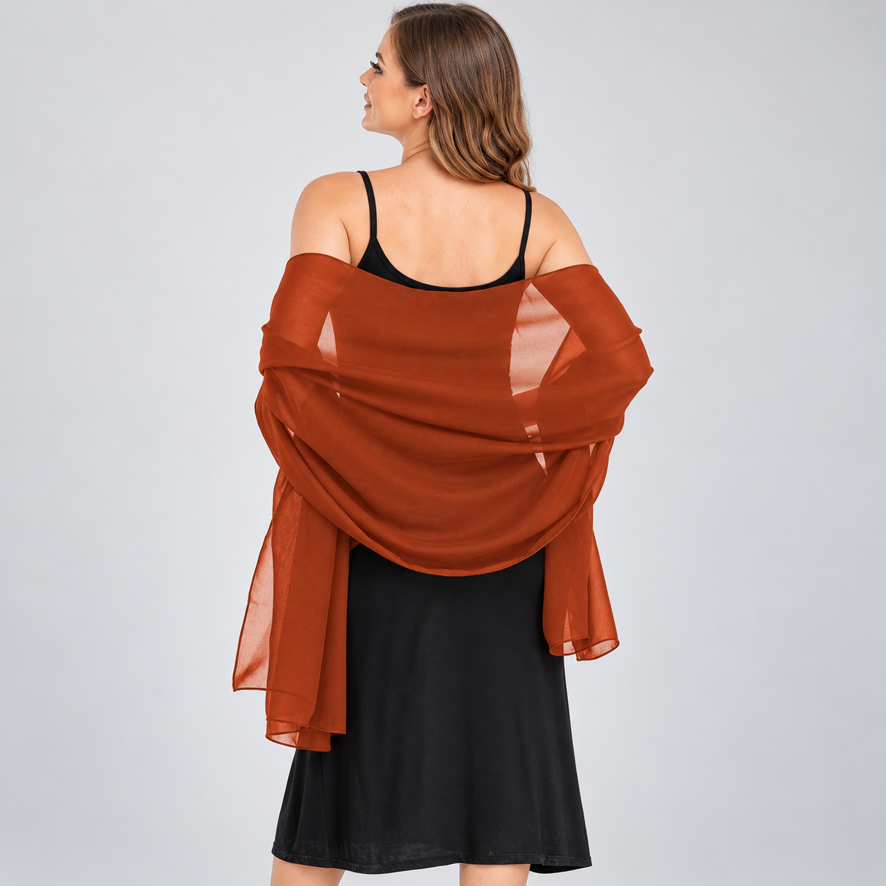 Sheer Shawl Scrafs Wrap For Women