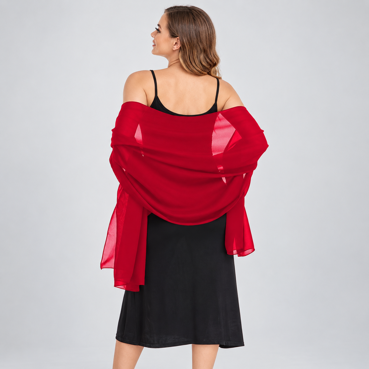 Sheer Shawl Scrafs Wrap For Women
