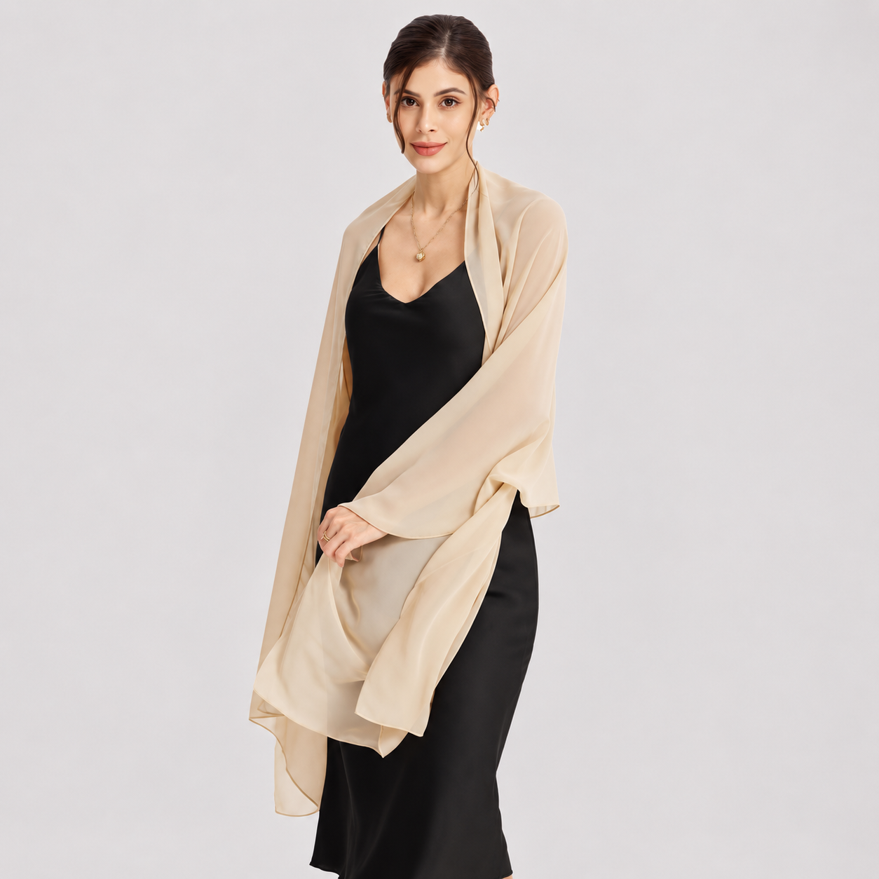 Sheer Shawl Scrafs Wrap For Women
