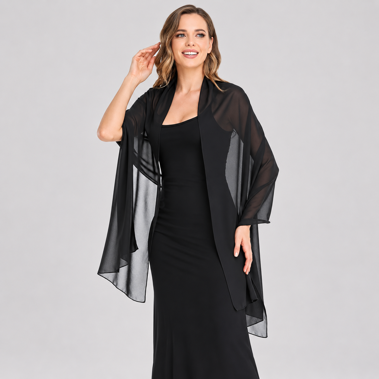 Sheer Shawl Scrafs Wrap For Women