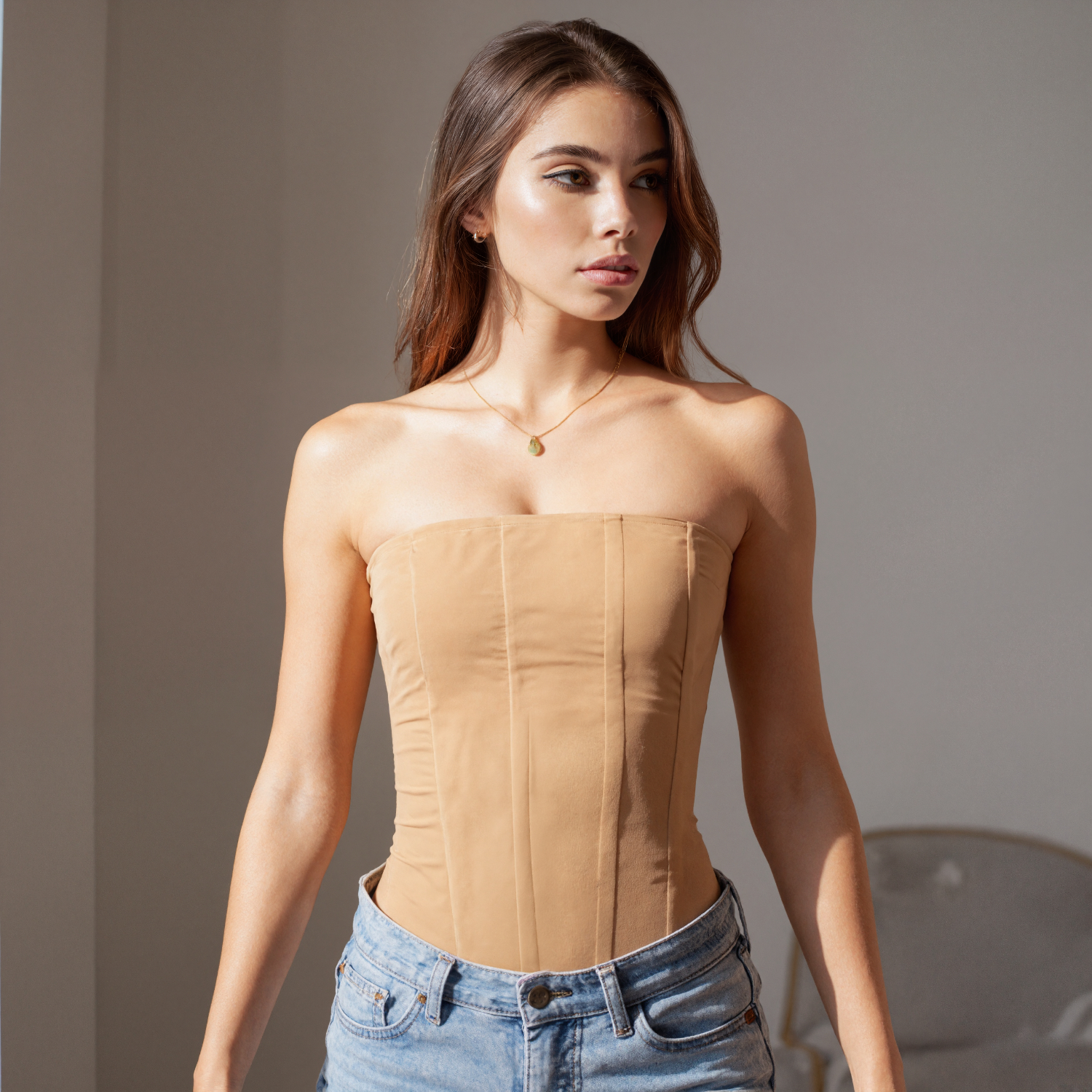 Chiffon Sleeveless Blouse