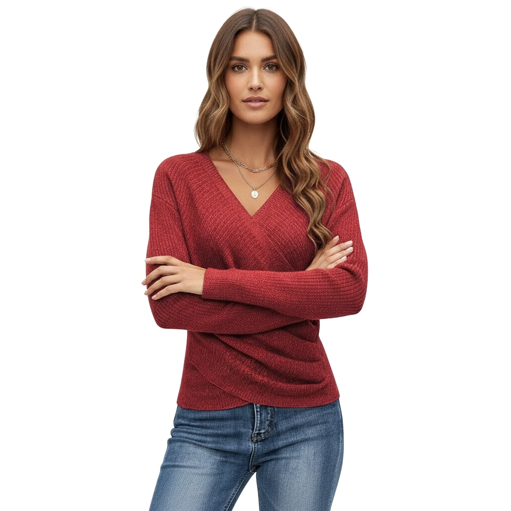 Comfortable Knit Pullover For Daily Outfits