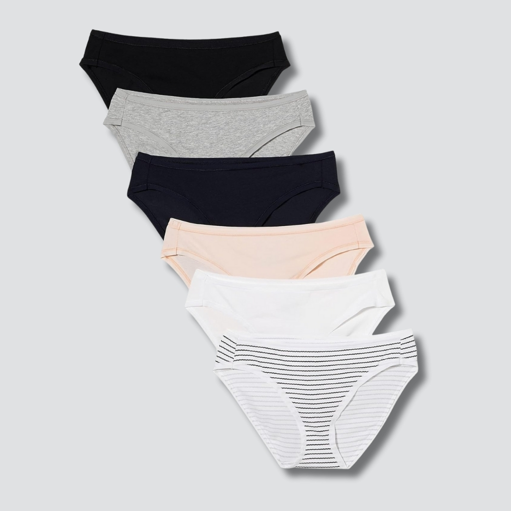 Cotton Bikini Brief Panties