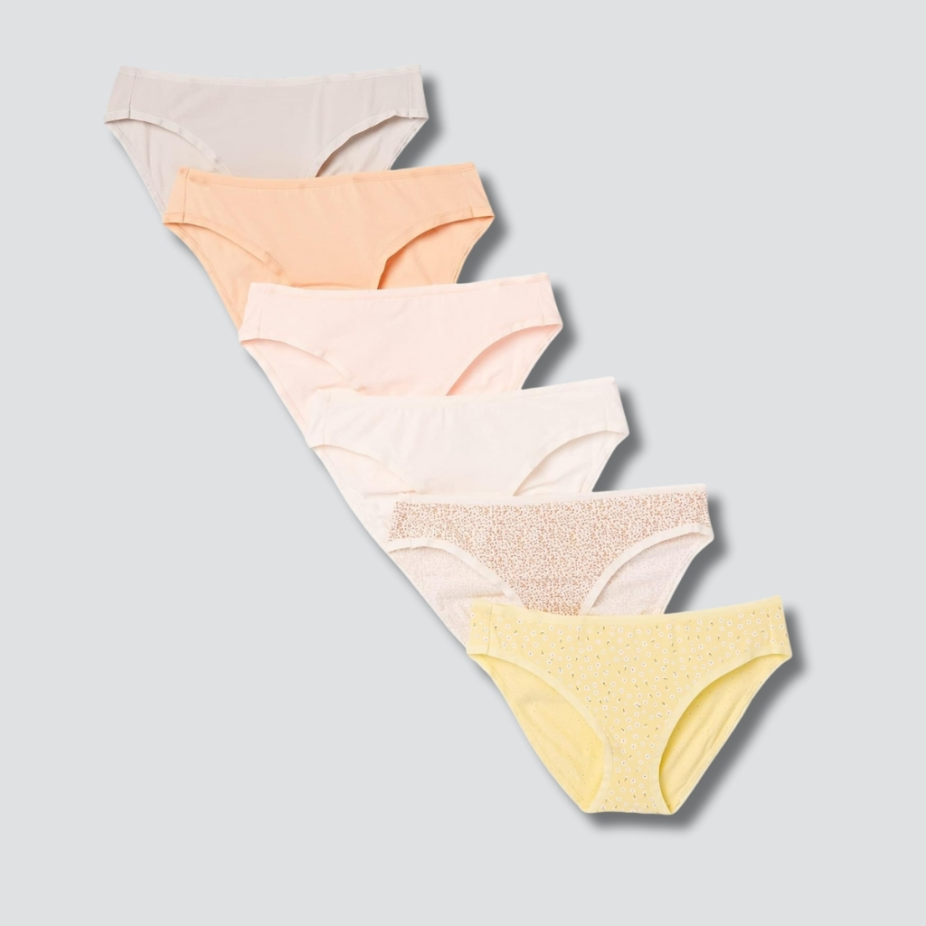 Cotton Bikini Brief Panties