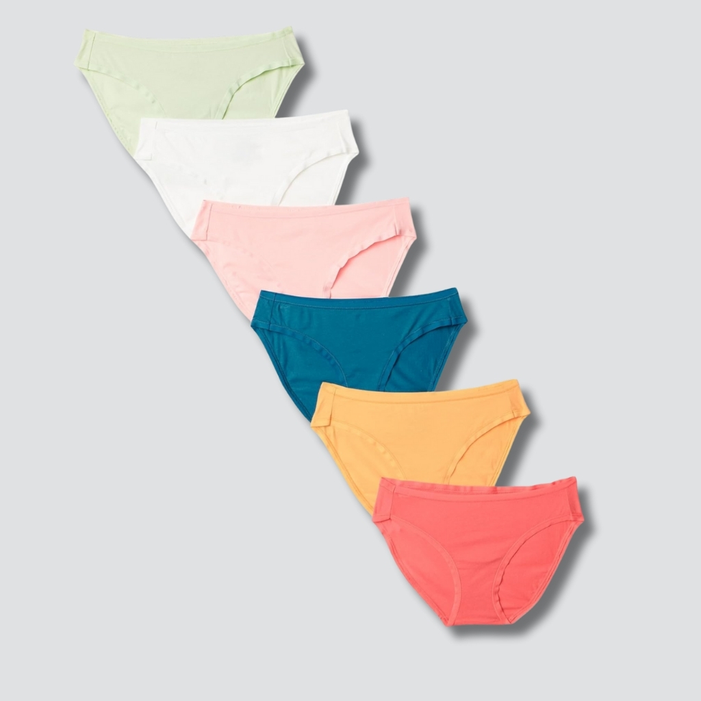 Cotton Bikini Brief Panties