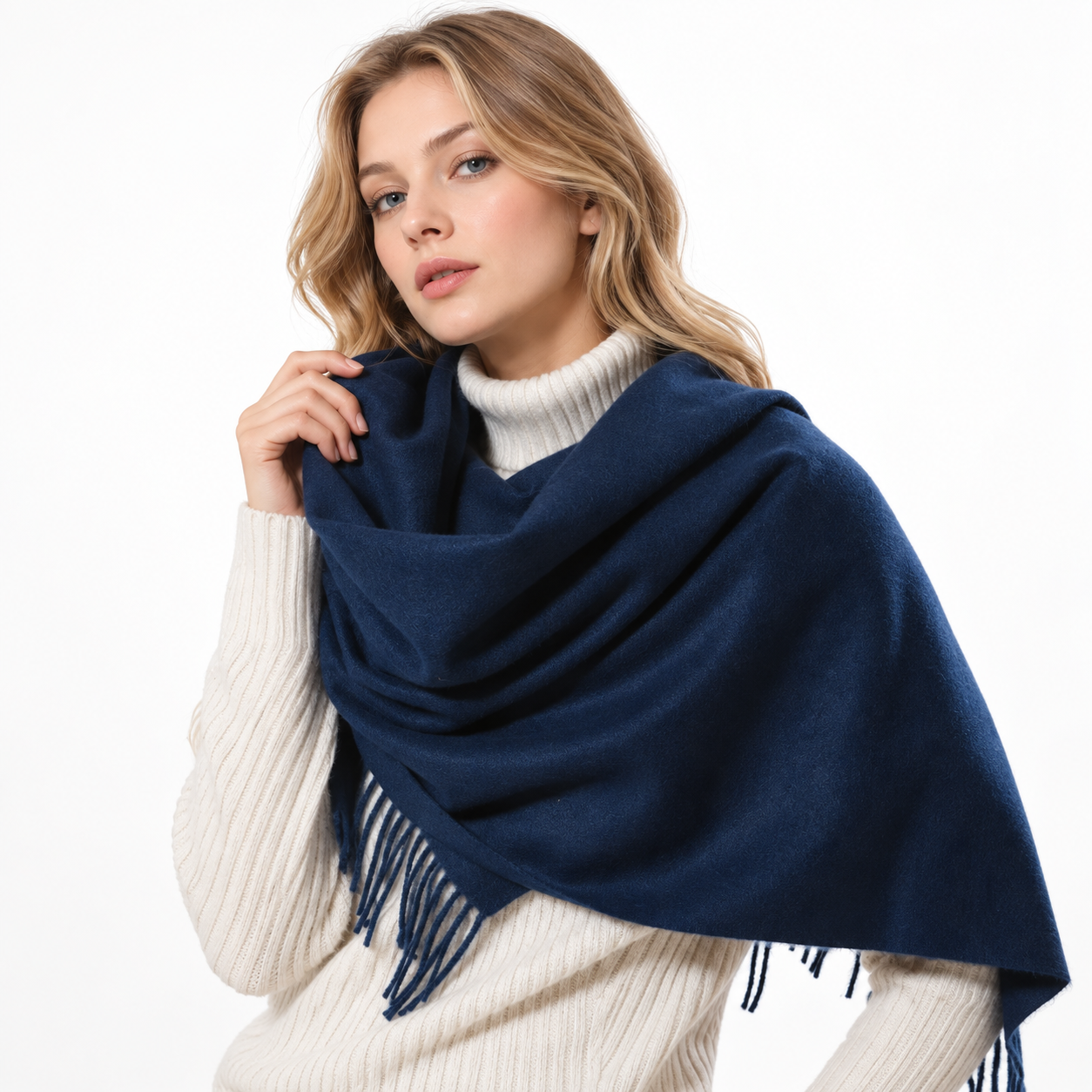 Casual Oversized Pashmina Shawl Wrap For Women