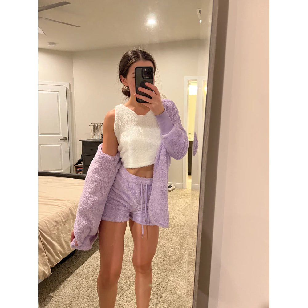 Elegant Cozy Knit Matching Set-My Comfy Blouse