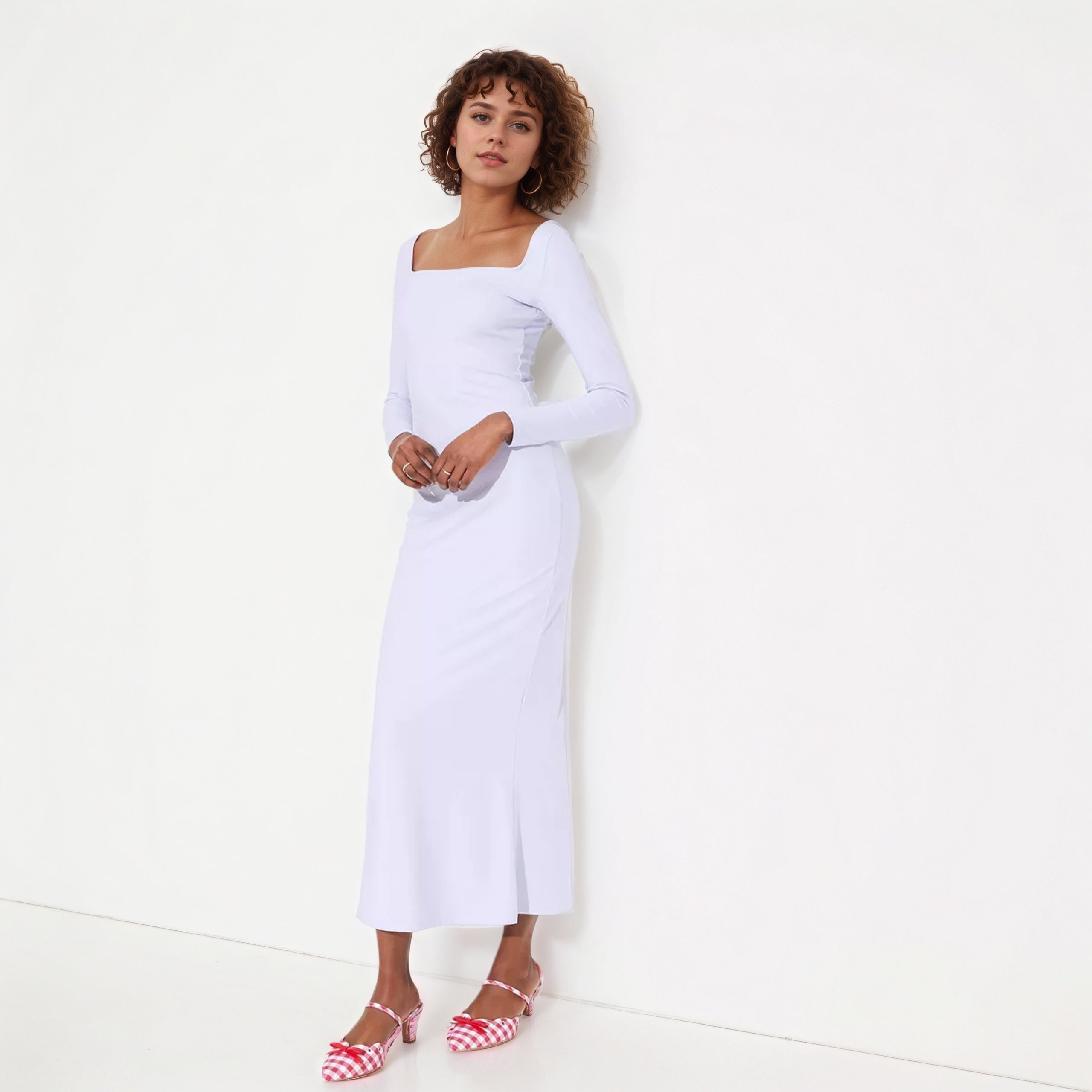 Long Sleeve ButterBliss Maxi Bodycon Dress-My Comfy Blouse