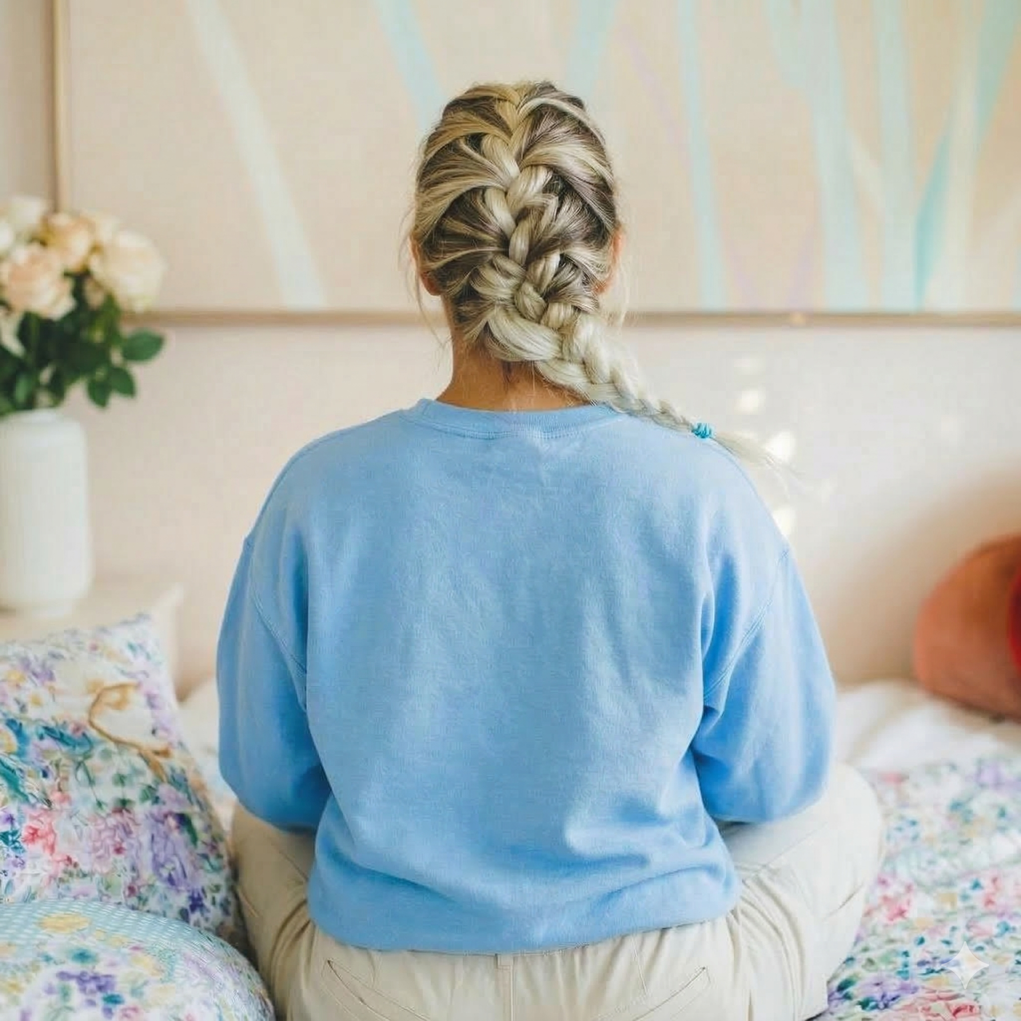 Opalite Printed With Quote And Graphic Design Sweatshirt