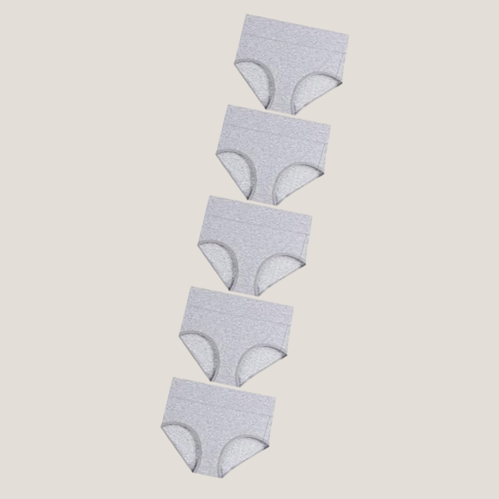 High Waisted Cotton Ladies Briefs