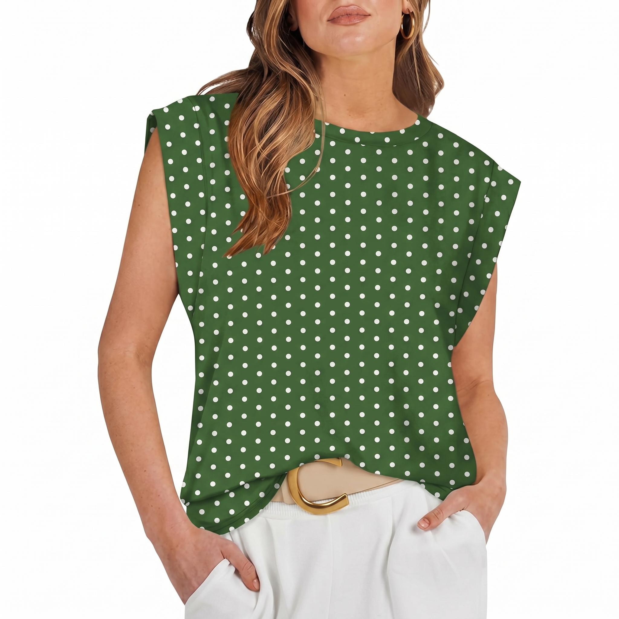 Basic Cap Sleeve Tops For Summer