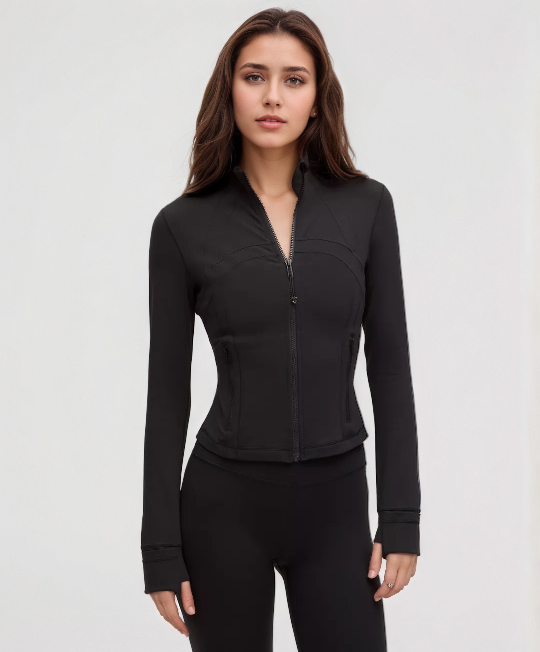 Women Define Cropped Jacket Nulu-My Comfy Blouse