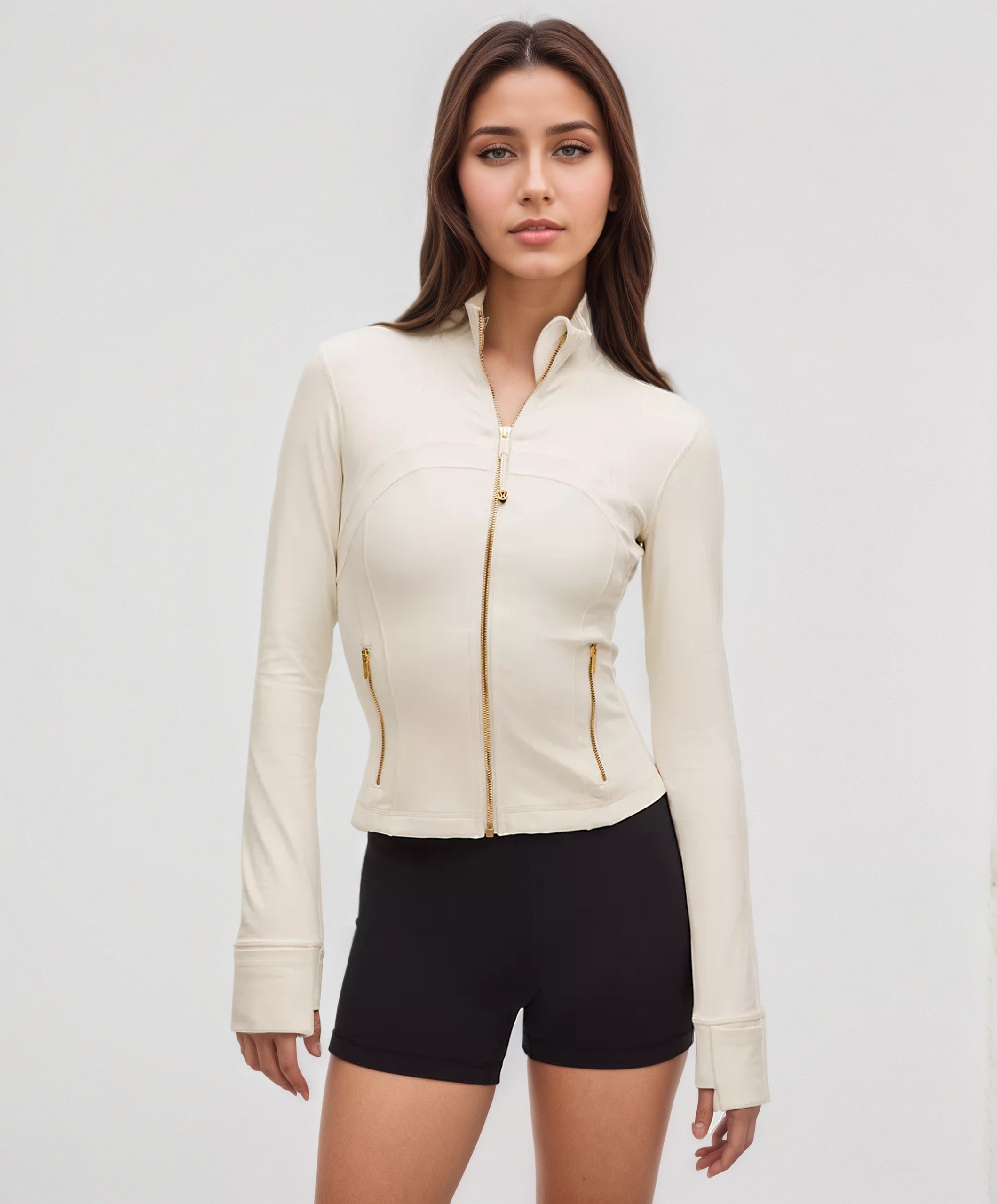 Women Define Cropped Jacket Nulu-My Comfy Blouse