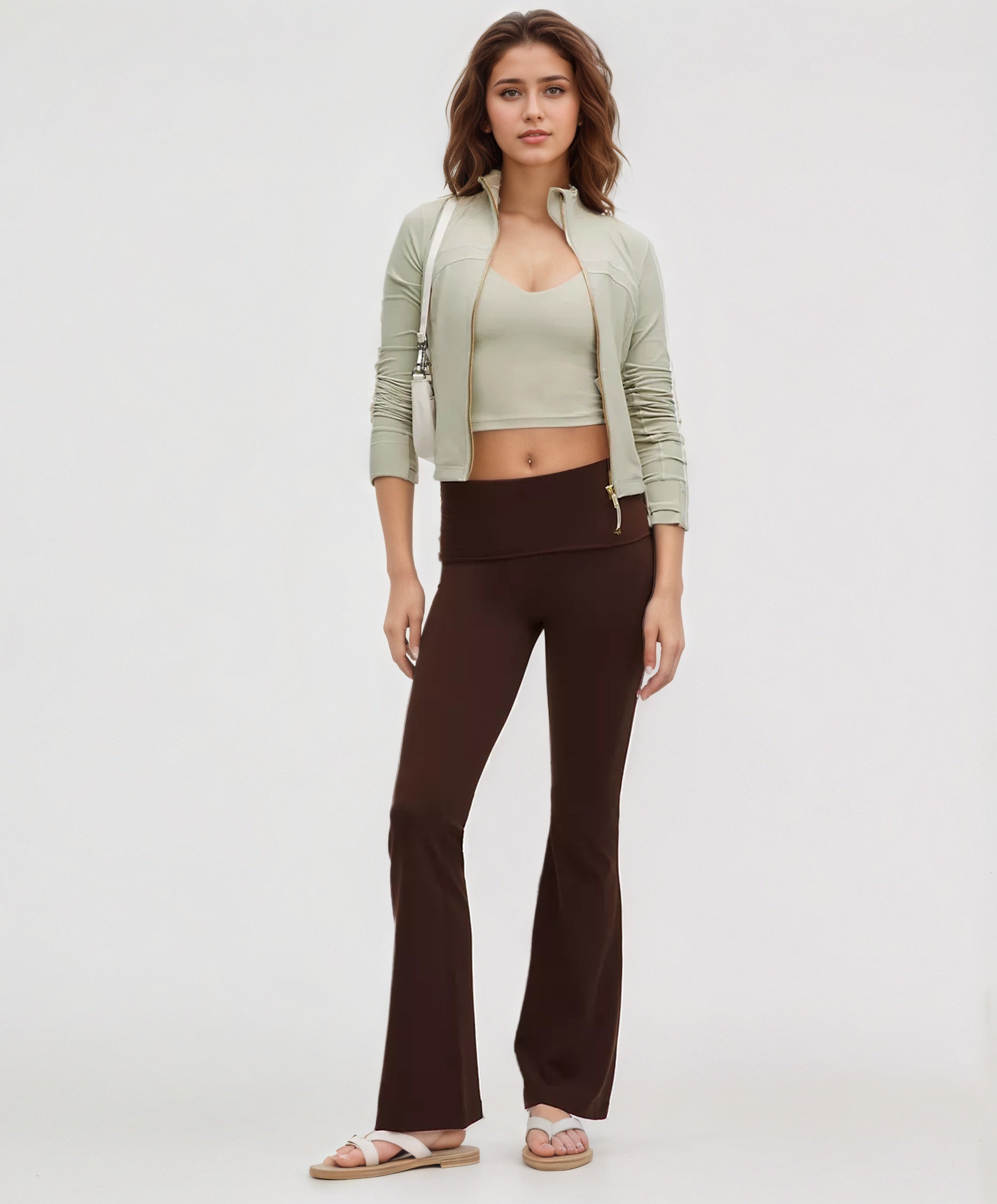 High Mobility Cropped Zip Jacket-My Comfy Blouse