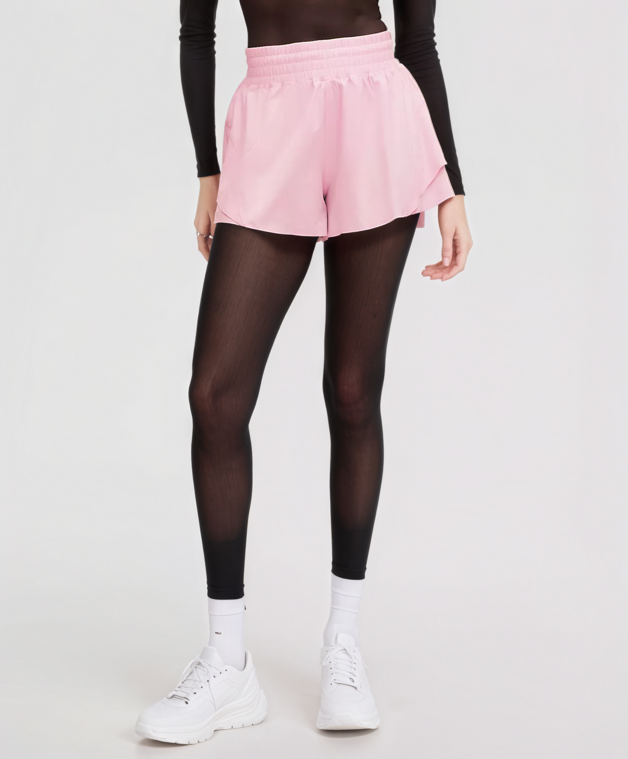 Supportive Fit High Rise Active Shorts