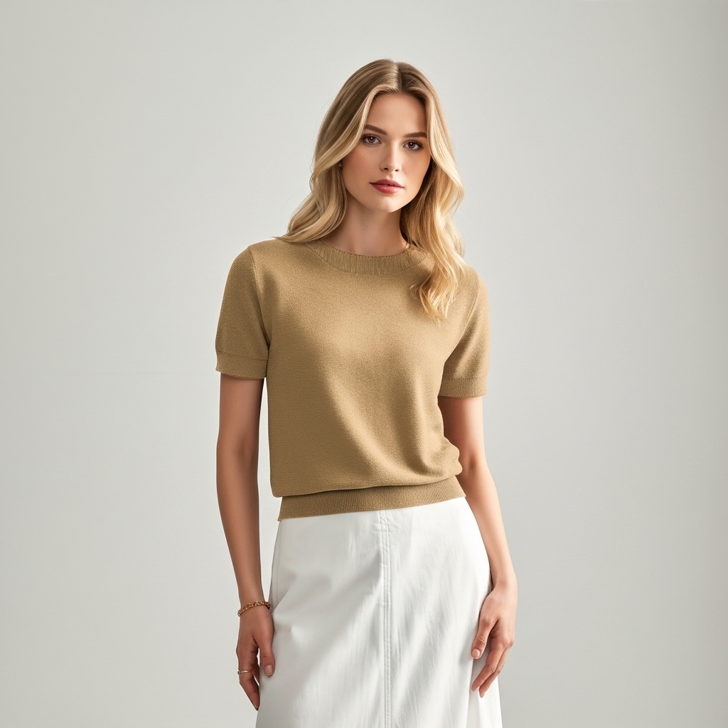 Lightweight Casual Short Sleeve T Shirt For Spring And Summer Wear For Women