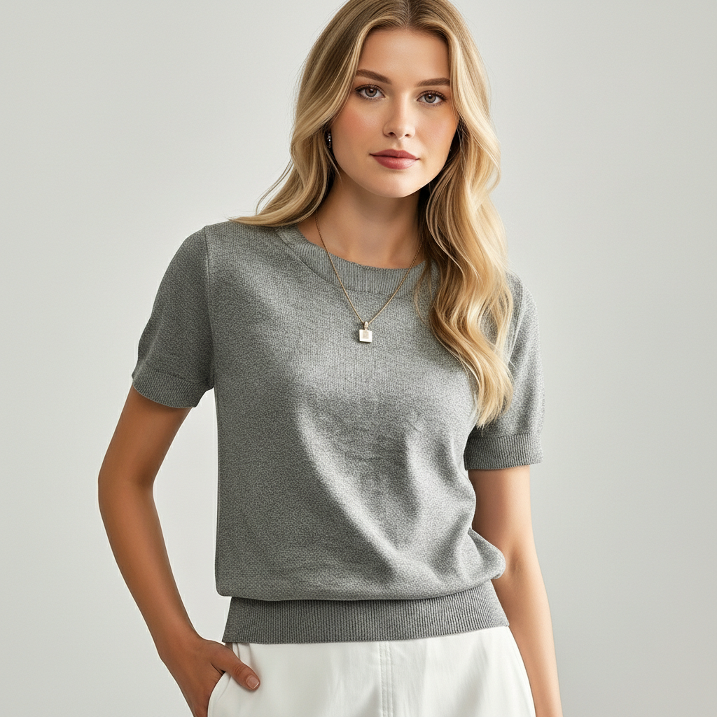 Lightweight Casual Short Sleeve T Shirt For Spring And Summer Wear For Women