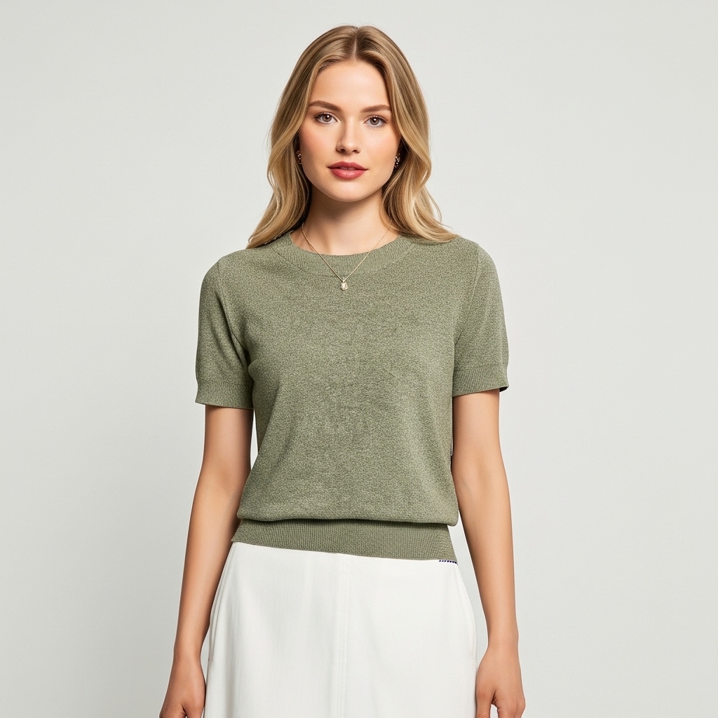 Lightweight Casual Short Sleeve T Shirt For Spring And Summer Wear For Women