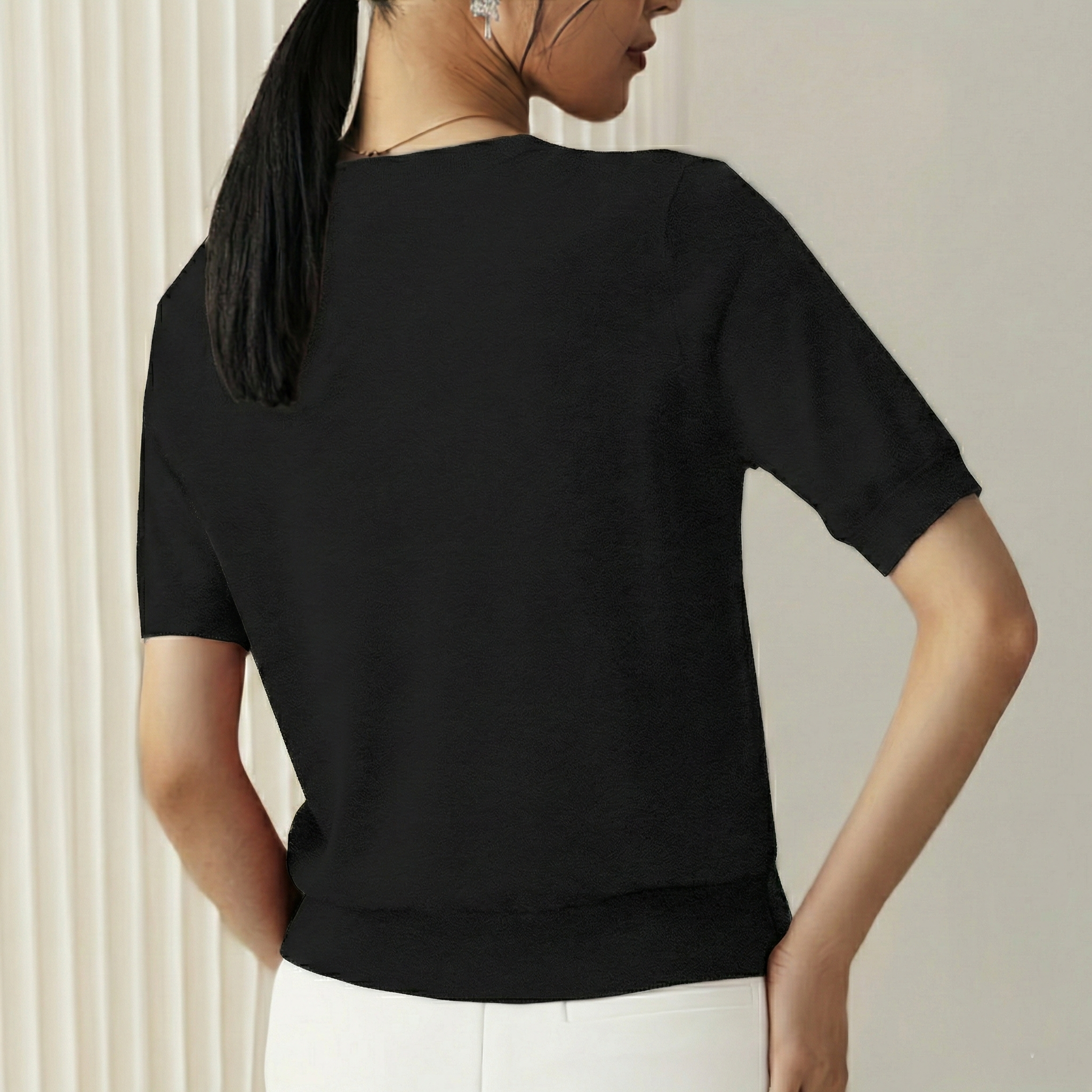 Lightweight Casual Short Sleeve T Shirt For Spring And Summer Wear For Women