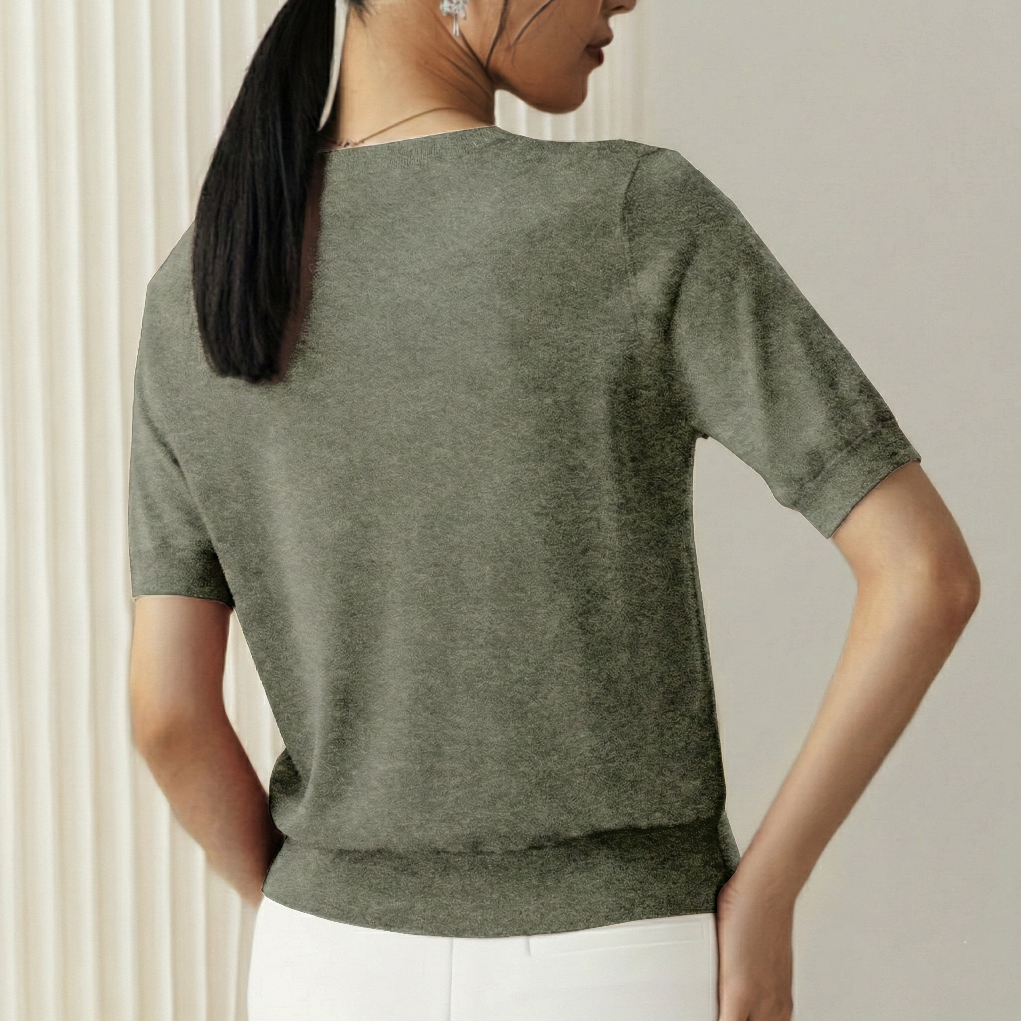 Lightweight Casual Short Sleeve T Shirt For Spring And Summer Wear For Women