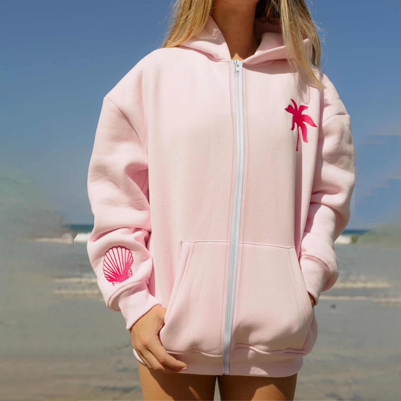 Long Sleeve Oversized Floral Sweatshirt-My Comfy Blouse