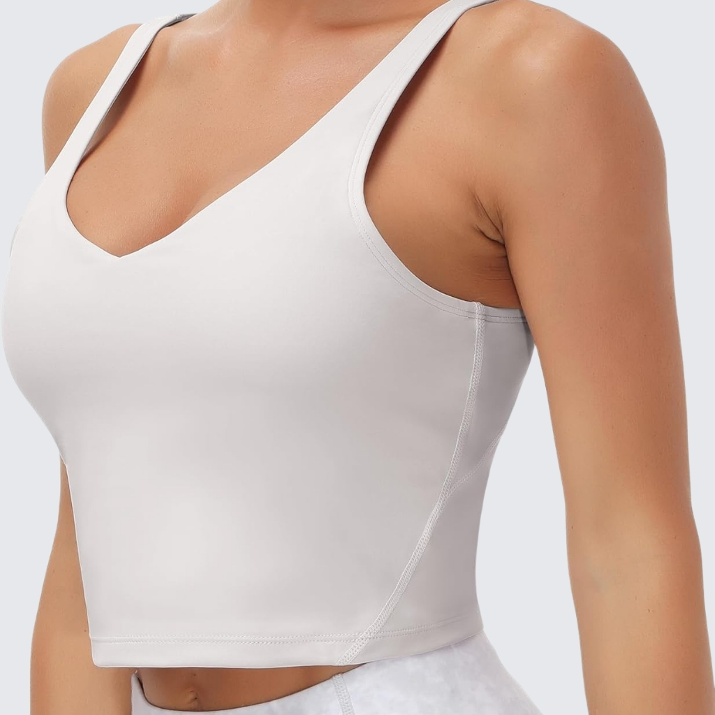 Longline Wirefree Sports BraLongline Wirefree Sports Bra Padded With Medium Support - Image 3