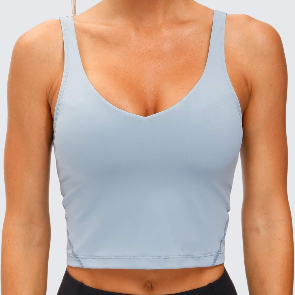 Longline Wirefree Sports BraLongline Wirefree Sports Bra Padded With Medium Support - Image 16